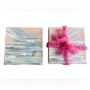 Amy Moffatt Original Art 6x6 (Set of 2)